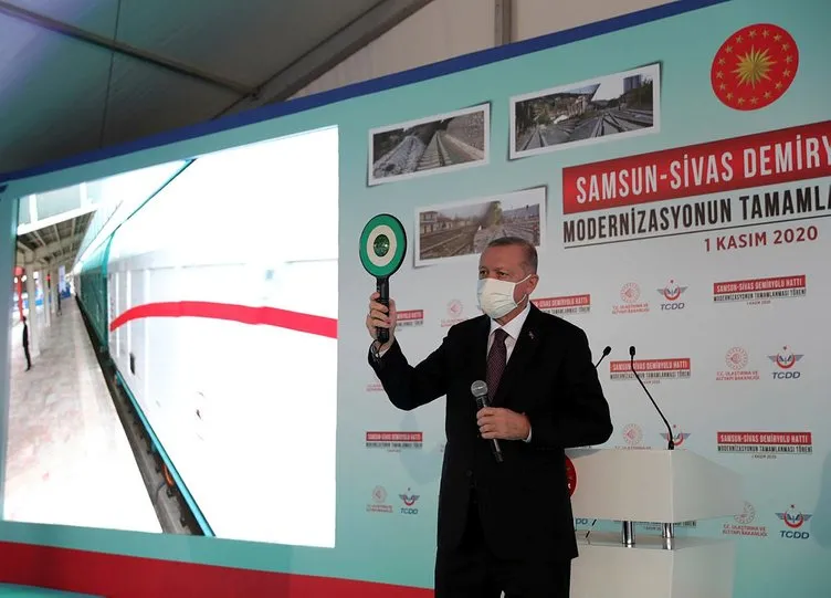 Karadeniz’e dev yatırım! Türkiye’nin en büyük demiryolu modernizasyonu yatırımı ile Samsun-Sivas hattı hizmete açıldı