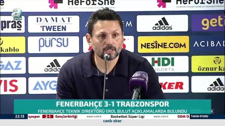 Son dakika: Erol Bulut'tan itiraf! 