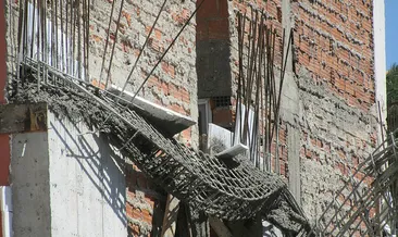 İnşaatın üst katı iki defa çöktü: Yaralılar var