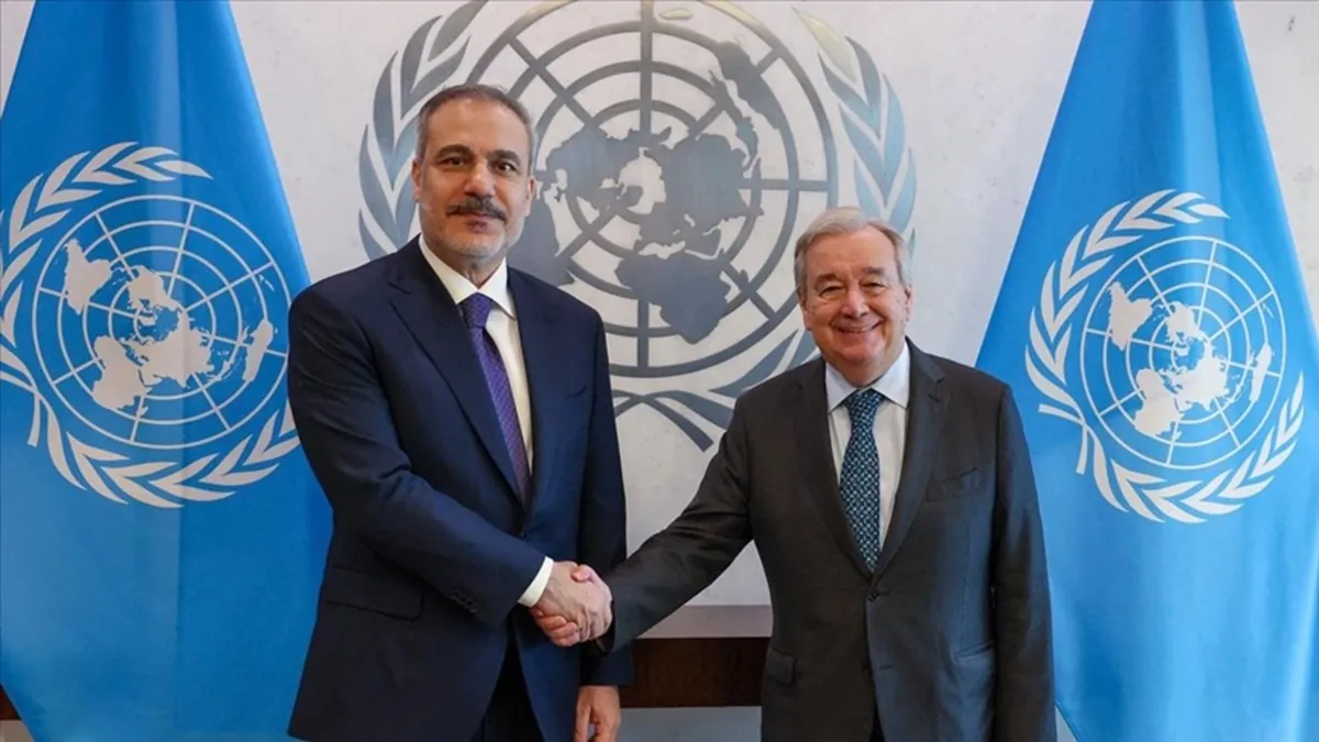 Bakan Fidan, BM Genel Sekreteri Guterres ile telefonda görüştü