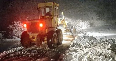 Bolu’da 134 köy yolu ulaşıma kapalı #bolu