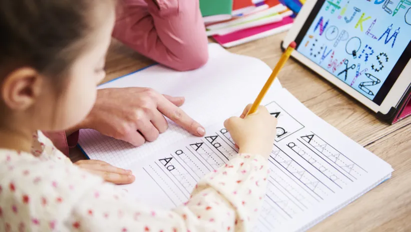 Yazı yazarken yoruluyorum anne!