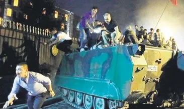 Tankların üzerine yürüdük #ankara