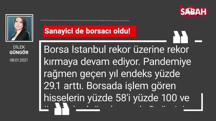 Dilek Güngör | Sanayici de borsacı oldu!