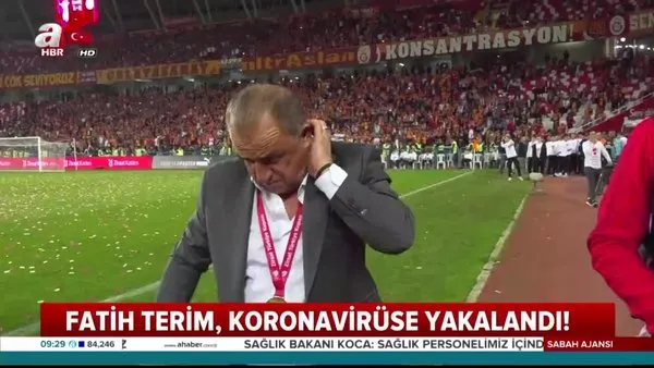 Galatasaray Teknik Direktörü Fatih Terim'in corona virüs testi pozitif çıktı! Tedavisi sürüyor | Video
