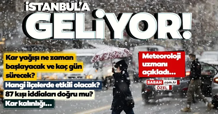 Son dakika haberler... İstanbul'da kar yağışı kaç gün sürecek? Dr. Deniz Demirhan açıkladı...