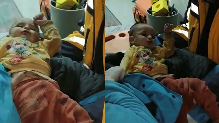 SON DAKİKA: Deprem bölgelerinde mucize hikayeler: Bu görüntüler 85 milyonu ağlattı!