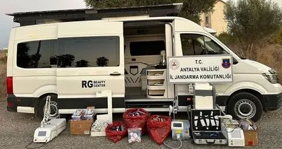 Antalya’da VIP araçla seyyar botoks yapan sahte doktor yakayı ele verdi #antalya