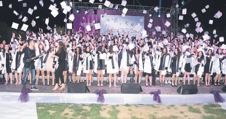 Şahinkaya’da mezuniyet heyecanı
