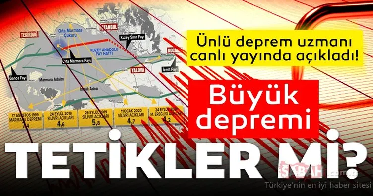 Son Dakika Haberi: Ünlü deprem uzmanı canlı yayında açıkladı! İstanbul’da hissedilen depremin ardından…