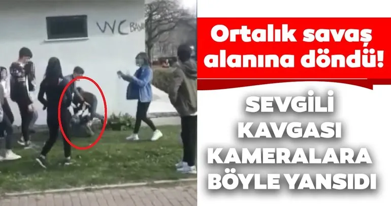 Son dakika: Ortalık savaş alanına döndü! Bursa’da kızların sevgili kavgası kameralara böyle yansıdı