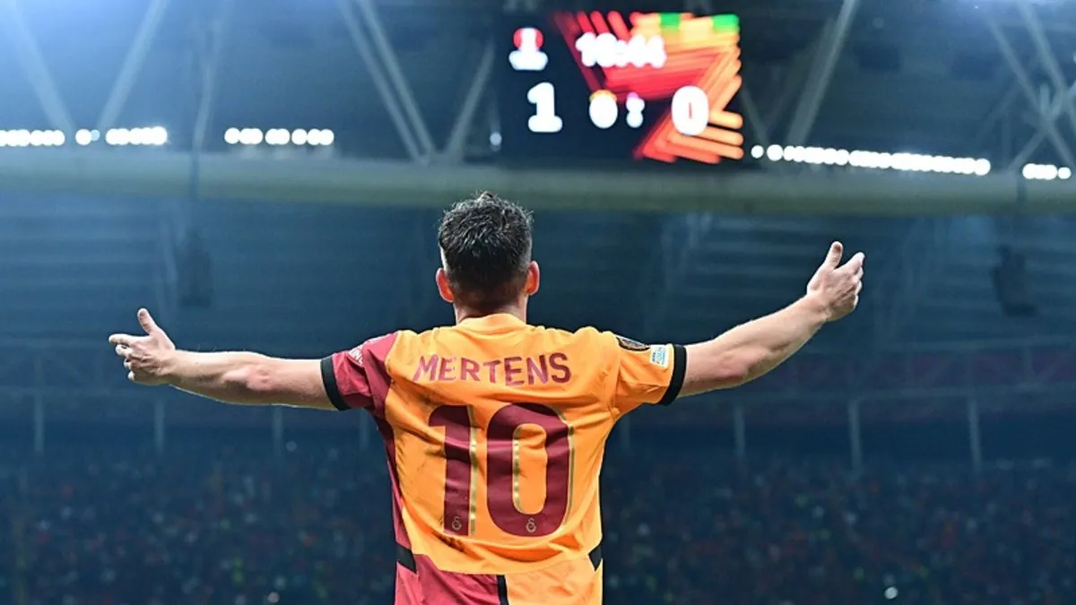 Cimbom'da başarının lideri: Dries Mertens