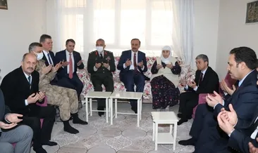 Şanlıurfa’da şehit aileleri ziyaret edildi