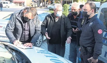 Maske takmadı ceza yiyince çıldırdı