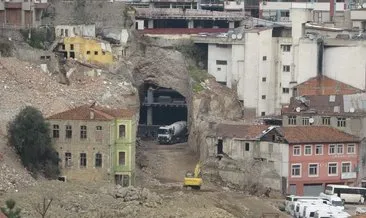 Trabzon’da katlı otaparka tünelle bağlantı