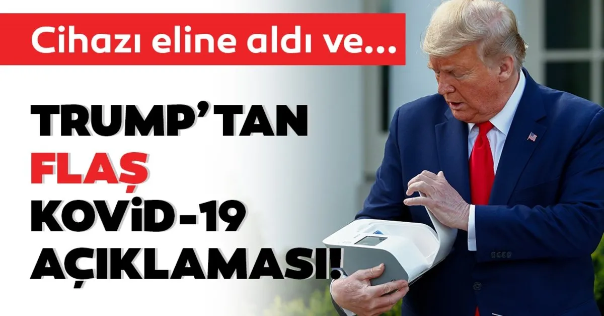 ABD Başkanı Trump'tan son dakika haberi: Corona virüsü için önümüzdeki 30 gün…