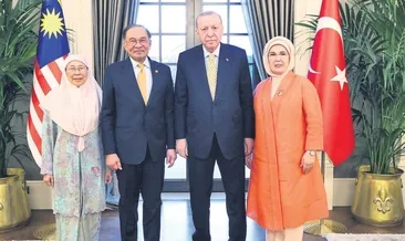 Erdoğan, Malezya Başbakanı’nı kabul etti