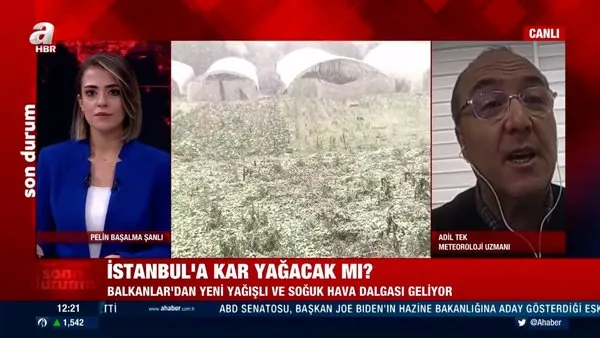 SON DAKİKA: İstanbul'a kar yağacak mı? Canlı yayında İstanbul hava durumu açıklaması | Video