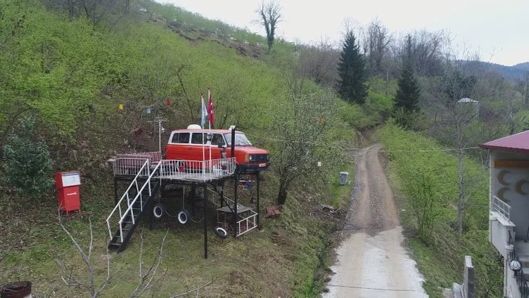 Yer: Trabzon! Coronavirüse karşı ilginç önlem! Görenleri  hayrete düşürüyor...