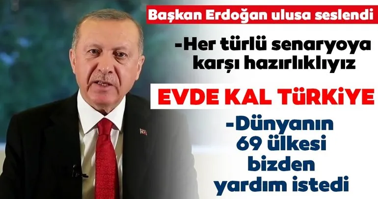 Son Dakika Haberi: Başkan Erdoğan ulusa seslendi! Çok önemli corona virüs mesajı