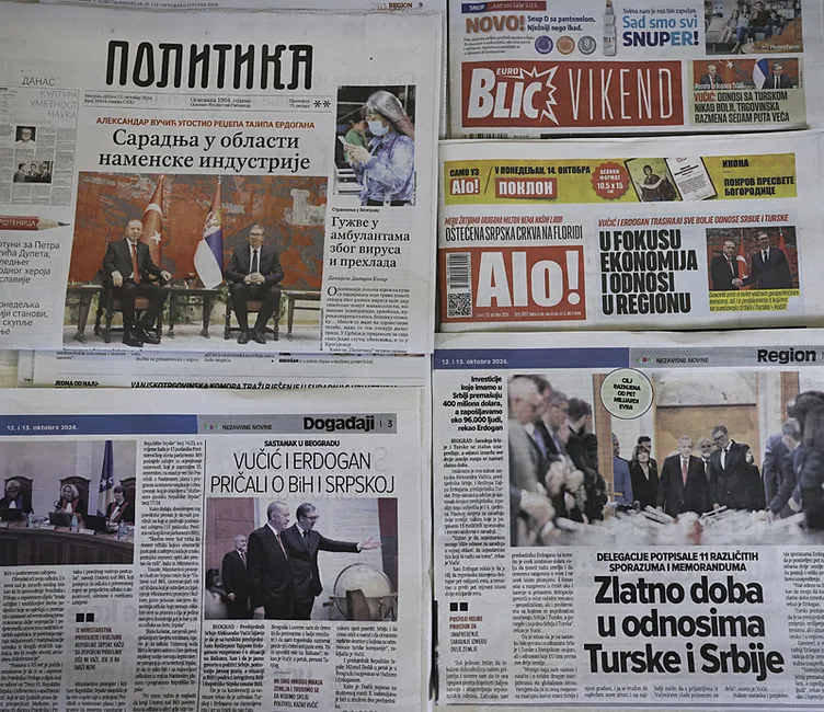 Başkan Erdoğan dünya manşetlerinde! Balkanlarda anlaşma vurgusu: Barışı o koruyor!