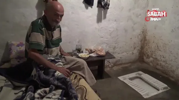 Bursa'da tuvalette yaşayan yaşlı adam sıcak yuvaya böyle kavuştu