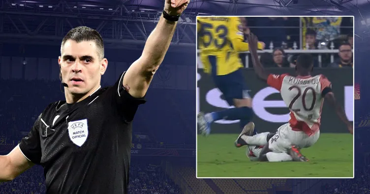 Son dakika haberi: Fenerbahçe - Lyon maçının hakeminden tepki çeken karar! Szymanski ile Kumbedi...