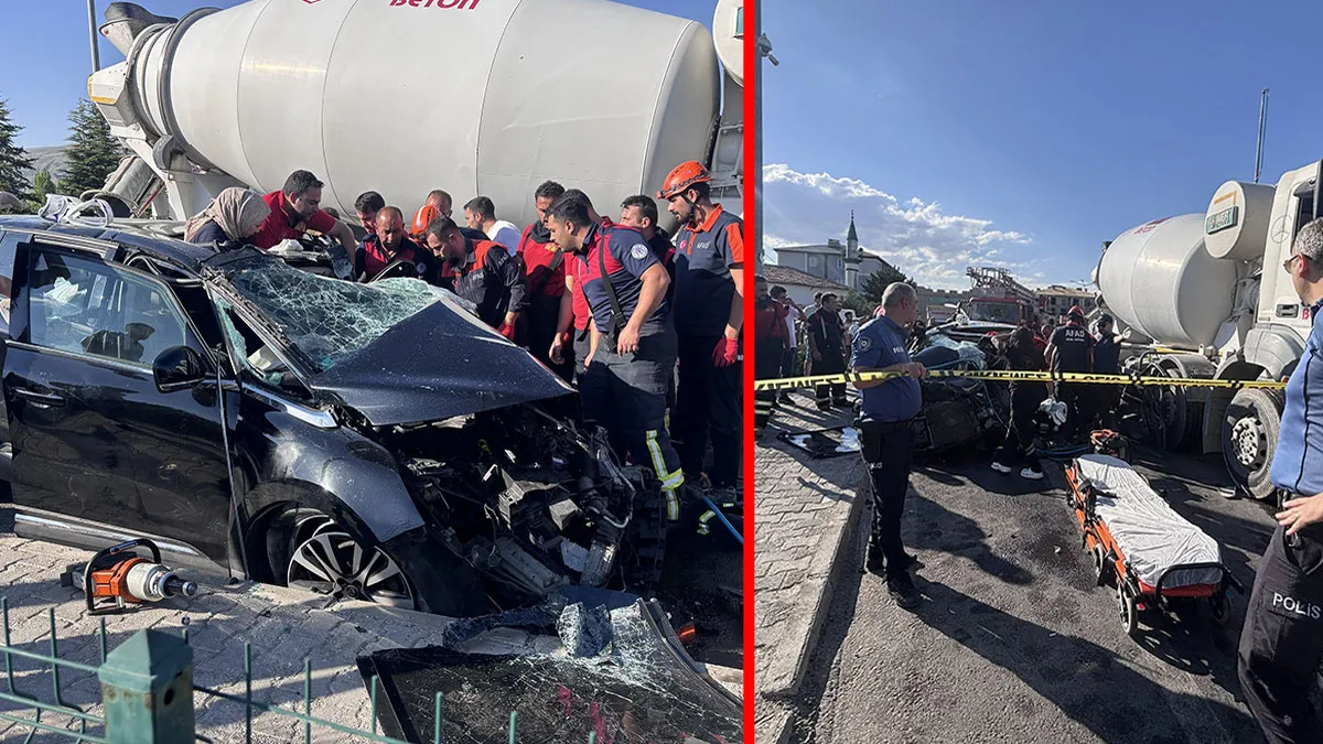 Erzincan’da korkunç kaza! Beton mikseri ile SUV araç çarpıştı: Yaralılar var! Erzincan’da korkunç kaza! Beton mikseri ile SUV araç çarpıştı: Yaralılar var!