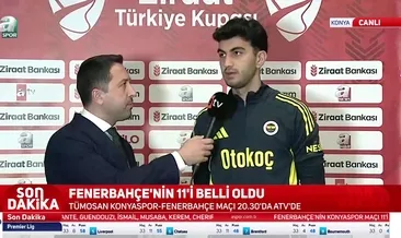 Yiğit Efe Demir’den derbi açıklaması