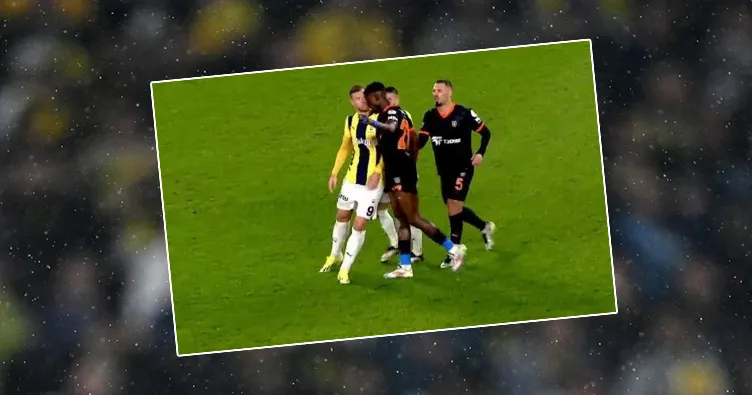SON DAKİKA HABERİ: Başakşehirli Ba, Fenerbahçeli Edin Dzeko’ya kafa attı! Ortalık böyle karıştı...