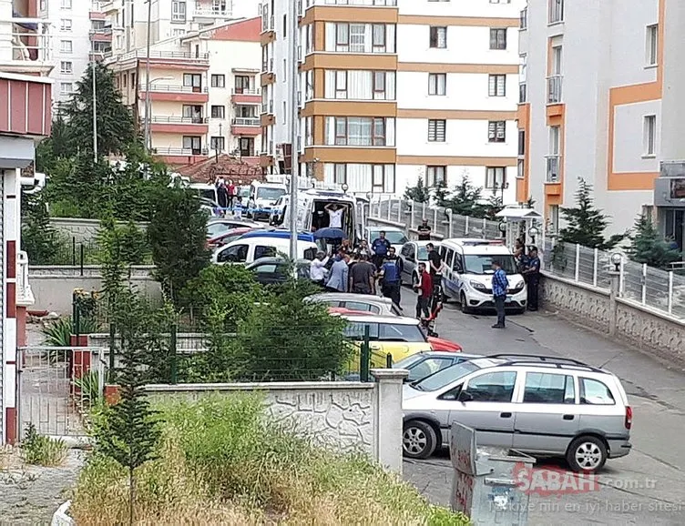 Ankara’da çocuğunu görmek için başına silah dayadı, polis ikna etti!