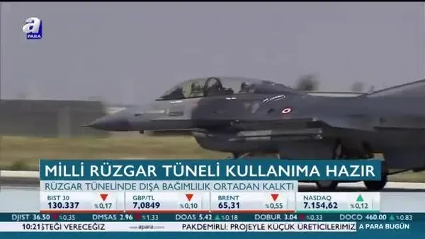 Milli rüzgar tüneli kullanıma hazır