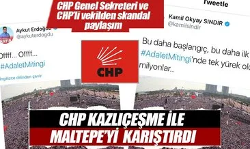 CHP’li Sındır ve Aydoğdu’dan skandal paylaşım!