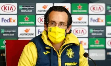 Villarreal’in hocası Unai Emery, UEFA Avrupa Ligi rekorunun peşinde