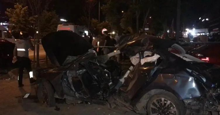 Bursa’da 2 otomobil kaza yaptı: 1 ölü, 1’i ağır 2 yaralı