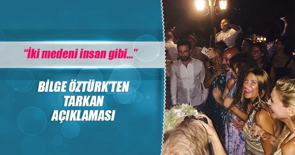 Bilge Öztürk Tarkan�la medeni şekilde selamlaştık Son Dakika Magazin