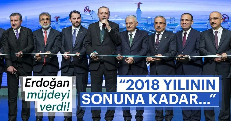 Son Dakika: Cumhurbaşkanı Erdoğan: 2018 yılının sonuna kadar...