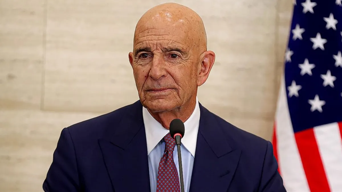 ABD Büyükelçisi Barrack’tan Suriye mesajı: “Diplomasinin en büyük sınavı”