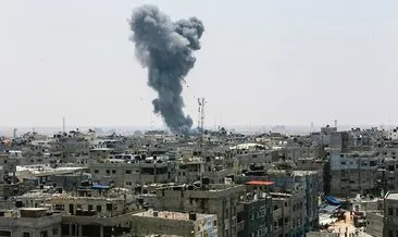 İşgalci İsrail’den Gazze’ye hava saldırısı