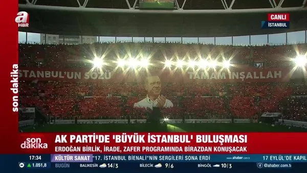 AK Parti’de ‘Büyük İstanbul’ buluşması! Başkan Erdoğan’a koreografi sürprizi | Video