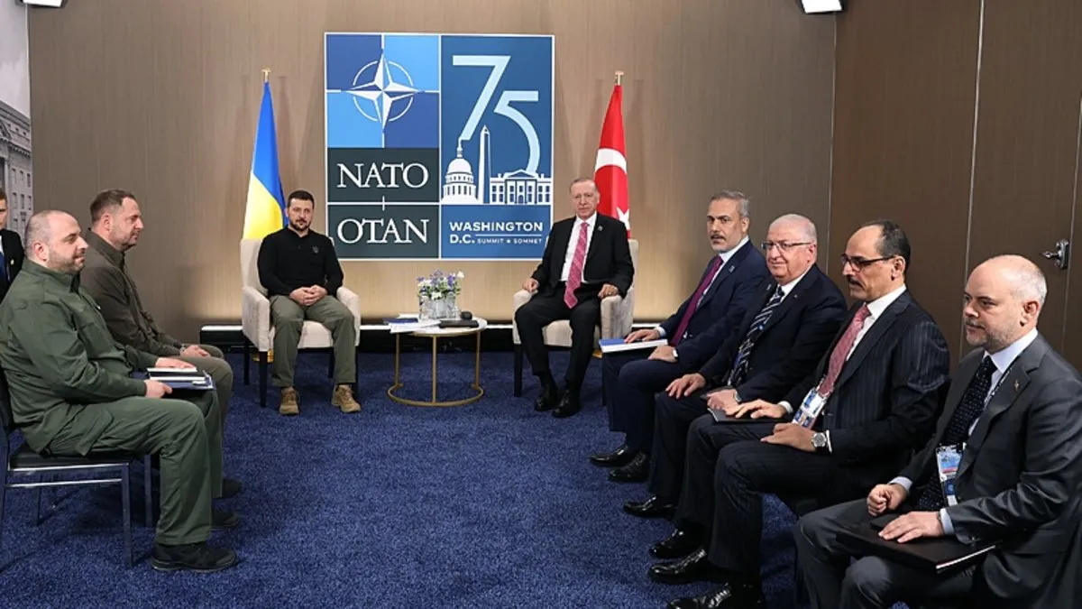 Son dakika: Başkan Erdoğan NATO Zirvesi'nde Zelenski ile görüştü: Türkiye barış için her girişime hazır