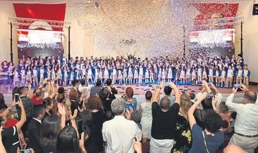 Ortaokula ilk adıma coşkulu kutlama
