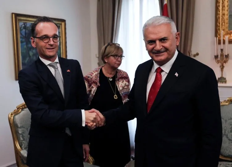 Başkanı Erdoğan, Almanya Dışişleri Bakanı Heiko Maas'ı kabul etti