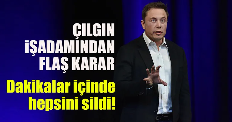 Elon Musk’tan son dakika Facebook kararı