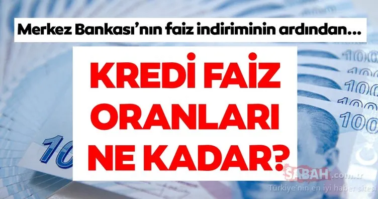 Kredi faiz oranları inecek! Ziraat Bankası, Akbank, Yapıkredi, TEB konut - ihtiyaç - taşıt kredisi faiz oranları ne kadar?