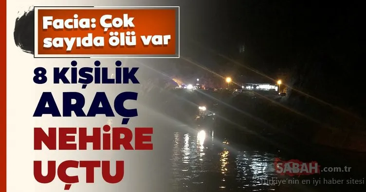 Erzincan’da bir araç nehre düştü: 4 ölü, 3 yaralı, 1 kayıp