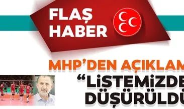Son dakika! MHP’den Birol Şahin açıklaması: Listemizden düşürüldü