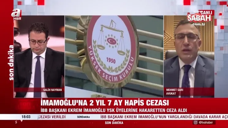 Ekrem İmamoğlu'nun hapis cezasına ilişkin Avukat Sarı'dan yorum: Süreç nasıl işleyecek? | Video
