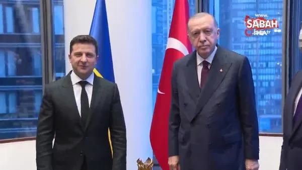 Başkan Erdoğan, Ukrayna Devlet Başkanı ile görüştü | Video