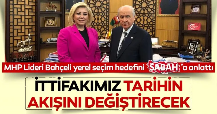 İttifakımız tarihin akışını değiştirecek